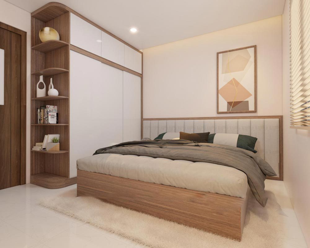 Giường ngủ cho kích thước phòng ngủ 20m² trở lên